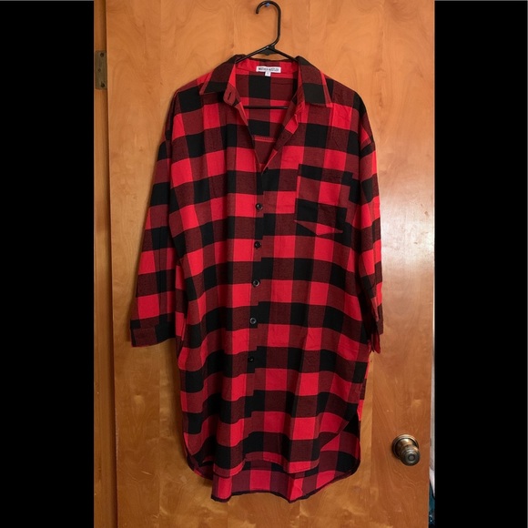 Plaid tunic - Picture 4 of 11